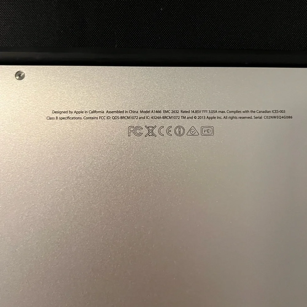 MacBook Air 13.3” 2014